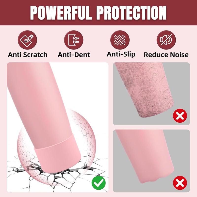 BKBY 2PCS Silicone Boot Compatible with Owala 30oz & 40oz FreeSip Sway Bottles & Tumblers, Protective Anti-Slip Bottom Cover Sleeve for Freesip Sway Tumbler - Image 3